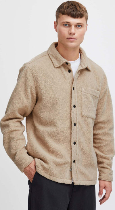 Camicia Pile Solid Sddoyoon Ja Camicia Orsetto Uomo Beige Moda/Uomo/Abbigliamento/T-shirt polo e camicie/Camicie casual Snotshop - Roma, Commerciovirtuoso.it