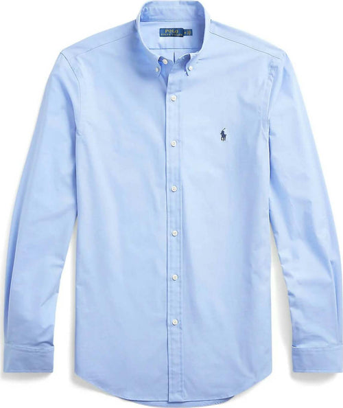 Camicia Ralph Lauren Uomo Slim Fit Colletto Button-down Logo Ricamato Camice Moda Per Lui Moda/Uomo/Abbigliamento/T-shirt polo e camicie/Camicie casual Euforia - Bronte, Commerciovirtuoso.it