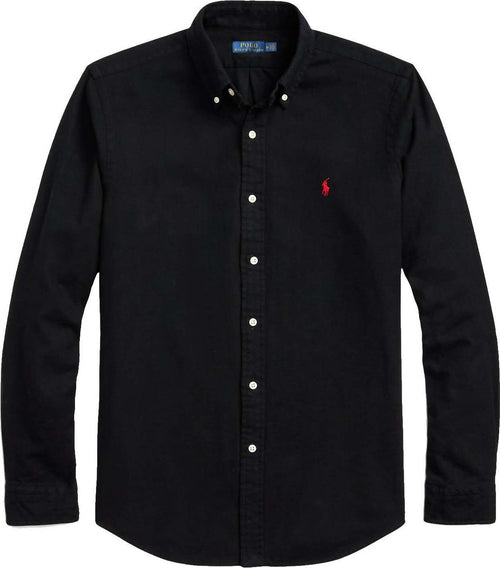 Camicia Ralph Lauren Uomo Slim Fit Colletto Button-down Logo Ricamato Camice Moda Per Lui Moda/Uomo/Abbigliamento/T-shirt polo e camicie/Camicie casual Euforia - Bronte, Commerciovirtuoso.it
