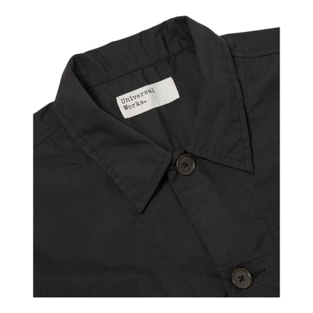 UNIVERSAL WORKS camicia universal works tech overshirt - black da uomo