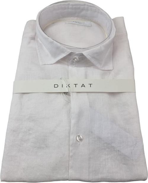 Camicia uomo DIKTAT - Tinta unita - lino