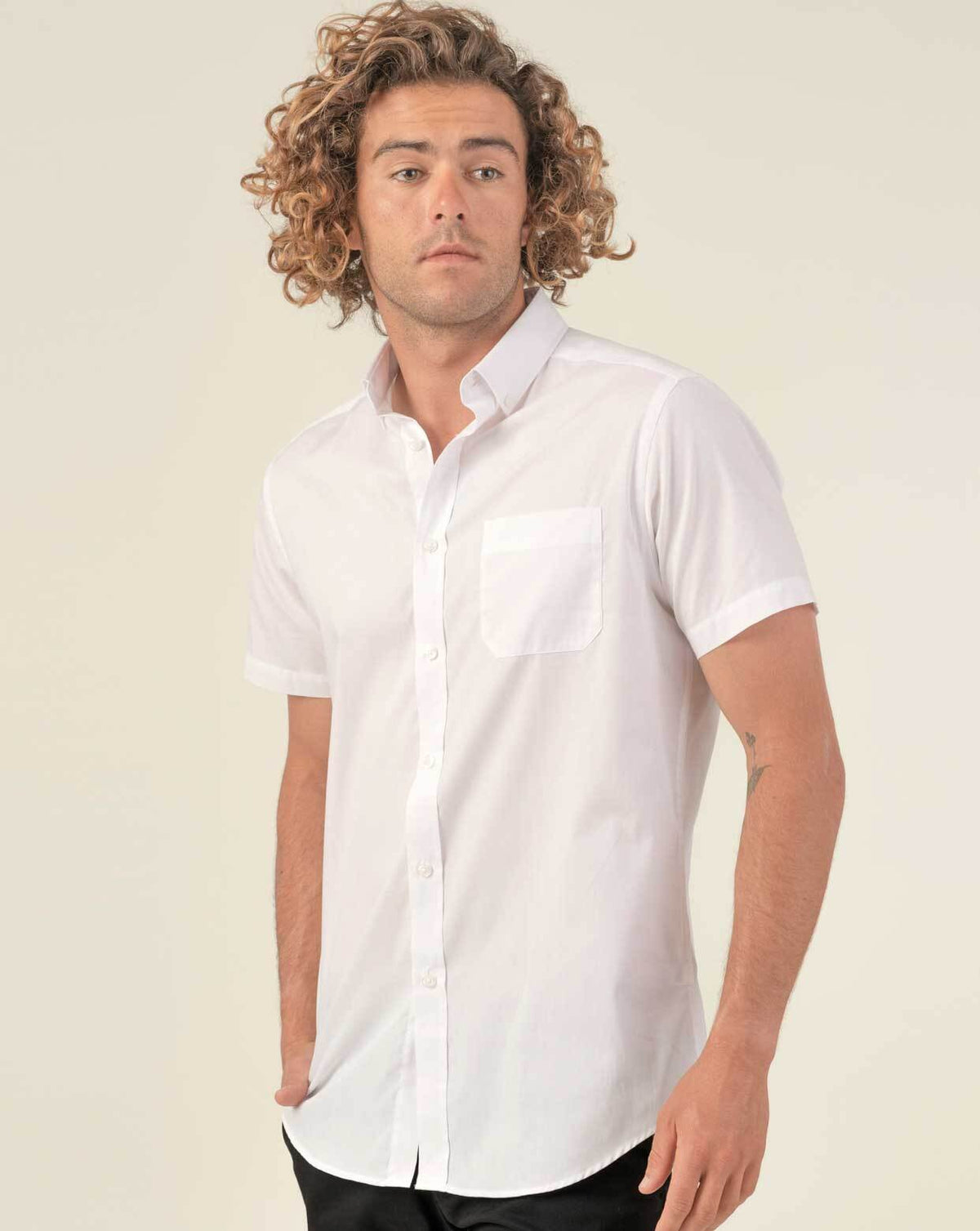 Camicia Camicette Mezze Maniche Camicia A Mezze Maniche Uomo - Main Image