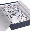 Camicia uomo Sonrisa - Collo francese - Colore bianco - Fantasia multicolore