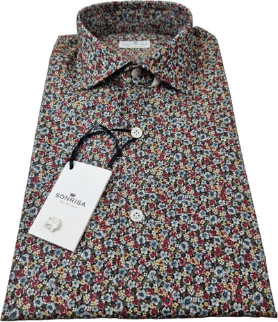 Camicia uomo Sonrisa - Fior di cotone - fiori