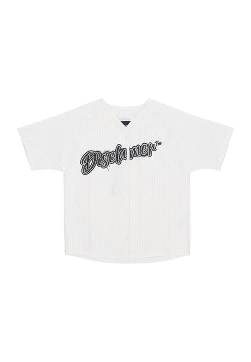 DISCLAIMER Camicia Manica Corta Donna W Logo Over Shirt White da donna