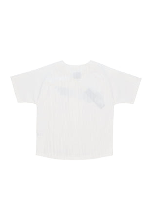 DISCLAIMER Camicia Manica Corta Donna W Logo Over Shirt White da donna