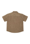 ACUPUNCTURE Camicia Manica Corta Uomo Acu Shirt Khaki da uomo