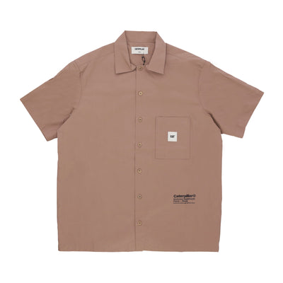 CATERPILLAR Camicia Manica Corta Uomo Desert Shirt Peyote da uomo