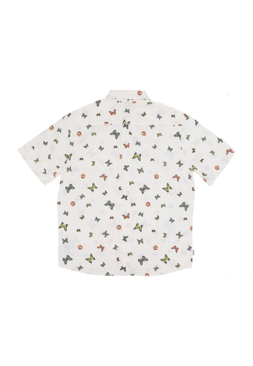 ELEMENT Camicia Manica Corta Uomo Dirty S/s Shirt X Smokey Bear Egret da uomo