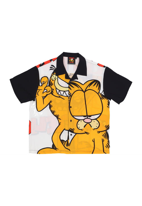 IUTER Camicia Manica Corta Uomo Garfield S/s Shirt White da uomo