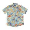 SALTY CREW Camicia Manica Corta Uomo Large Kine Woven Shirt Seaweed da uomo