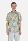 SALTY CREW Camicia Manica Corta Uomo Large Kine Woven Shirt Seaweed da uomo