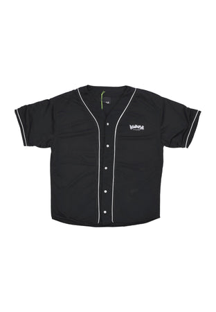 DISCLAIMER Camicia Manica Corta Uomo Logo Jacket Black da uomo
