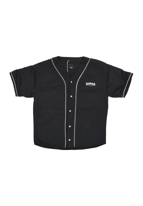 DISCLAIMER Camicia Manica Corta Uomo Logo Jacket Black da uomo