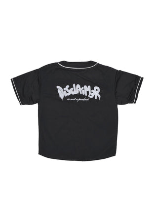 DISCLAIMER Camicia Manica Corta Uomo Logo Jacket Black da uomo