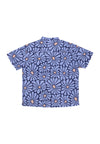 IRIEDAILY Camicia Manica Corta Uomo Resorio Shirt Dove Blue da uomo