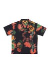 PROPAGANDA Camicia Manica Corta Uomo Scarful Shirt Black/multi da uomo