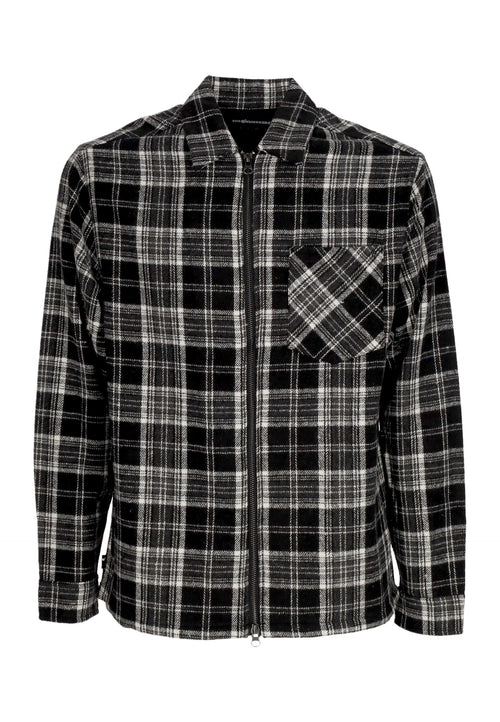 THE HUNDREDS Camicia Manica Lunga Uomo Alma L/s Woven Navy da uomo