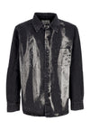ARTE Camicia Manica Lunga Uomo Denim Shirt Black Denim da uomo