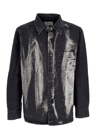 ARTE Camicia Manica Lunga Uomo Denim Shirt Black Denim da uomo