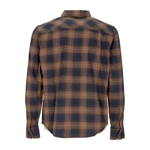 ELEMENT Camicia Manica Lunga Uomo Tacoma Classic Gradient Plaid Dull Gold da uomo