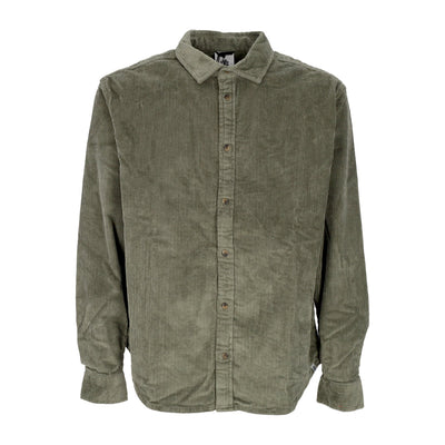 ELEMENT Camicia Manica Lunga Uomo Tree Icon Cord Agave Green da uomo