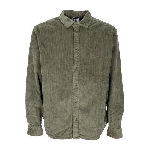 ELEMENT Camicia Manica Lunga Uomo Tree Icon Cord Agave Green da uomo