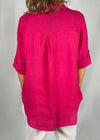 Camicione-fucsia-in-lino-con-taschino