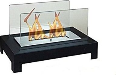 CAMINETTO BIOETANOLO DA APPOGGIO NERO CON VETRO GARENERGIE Fai da te/Prodotti per la costruzione/Riscaldamento e raffreddamento/Sistemi mobili di climatizzazione/Riscaldamento/Caminetti gel ed etanolo Led Mall Home - Napoli, Commerciovirtuoso.it