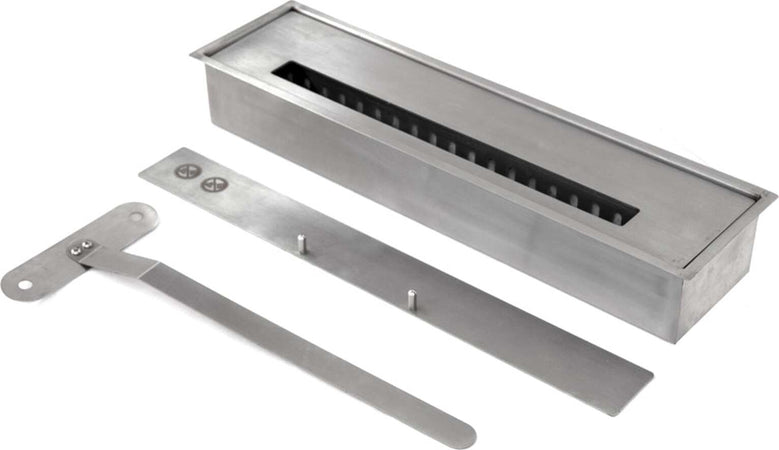 Camino a bioetanolo inserto con bruciatore ad incasso per interno ed esterno h 52 cm Fai da te/Caminetti e accessori/Caminetti gel ed etanolo Decor Space - Altamura, Commerciovirtuoso.it