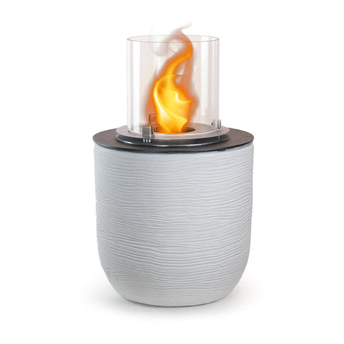 Camino a bioetanolo Raffaello braciere da giardino da terra per interno ed esterno Ø 35 x h 55 cm