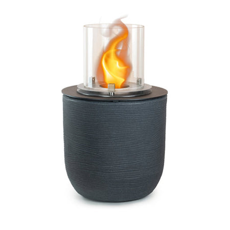 Camino a bioetanolo "Raffaello" braciere da giardino da terra per interno ed esterno Ø 35 x h 55 cm