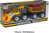 Camion-A-Frizione-Mezzo-Di-Lavoro-Gioco-Per-Bambini-3+-Con-Ruspa-E-Rimorchio