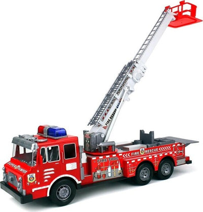 Camion-Dei-Pompieri-A-Frizione-Vigili-Del-Fuoco-Veicolo-Giocattolo-Bambini-F0358