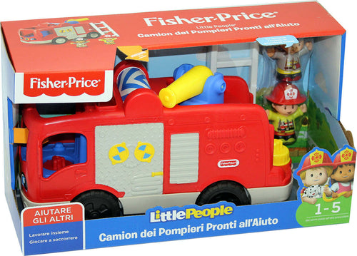 Camion-dei-pompieri-Pronti-all'aiuto-LittlePeople-Fisher-Price