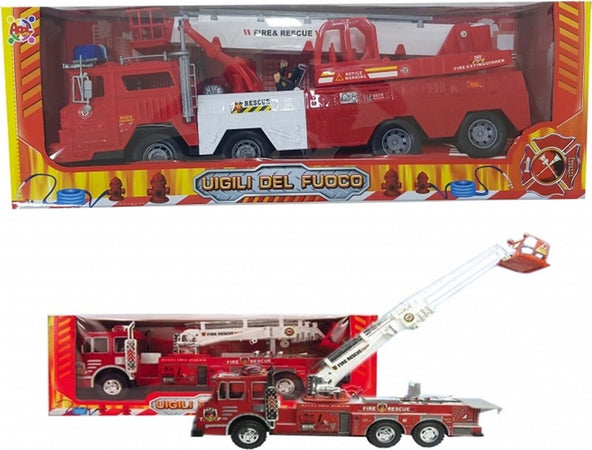 CAMION POMPIERI VIGILI FUOCO 50CM LUCI SCALA ALLUNGABILE GIREVOLE GIOCO BAMBINI Giochi e giocattoli/Veicoli/Macchine e camion/Camion Trade Shop italia - Napoli, Commerciovirtuoso.it