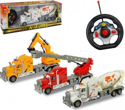 Camion-Scavatutto-Da-Lavoro-Radiocomandato-4-Funzioni-In-Tre-Colori