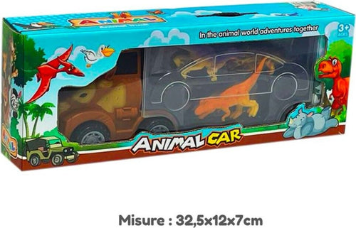 Camion Veicolo Con Dinosauri Giocattolo Di Avventura Per Bambini 3+ 32,5x12x7 Cm Giochi e giocattoli/Veicoli/Macchine e camion/Camion Trade Shop italia - Napoli, Commerciovirtuoso.it