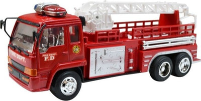 Camion-Vigili-Del-Fuoco-Giocattolo-Con-Scala-Di-Soccorso-Girevole-E-Allungabile