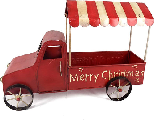 Camioncino natalizio porta gelati in metallo decorazione natalizia Casa e cucina/Decorazioni per interni/Addobbi e decorazioni per ricorrenze/Decorazioni natalizie/Schiaccianoci MagiediNatale.it - Altamura, Commerciovirtuoso.it