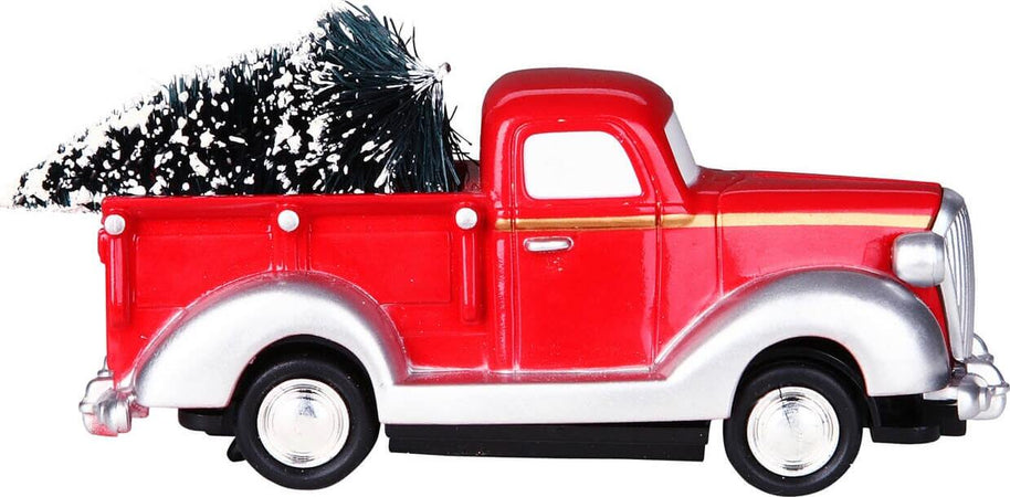 Camioncino PickUp rosso, personaggio per villaggio di Natale in Plastica Casa e cucina/Decorazioni per interni/Addobbi e decorazioni per ricorrenze/Decorazioni natalizie/Oggettistica MagiediNatale.it - Altamura, Commerciovirtuoso.it