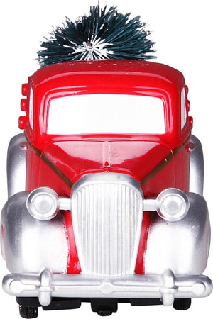 Camioncino PickUp rosso, personaggio per villaggio di Natale in Plastica Casa e cucina/Decorazioni per interni/Addobbi e decorazioni per ricorrenze/Decorazioni natalizie/Oggettistica MagiediNatale.it - Altamura, Commerciovirtuoso.it