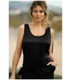 Admas Canottiera Sotto Giacca in Raso da Donna 43512 2504S15