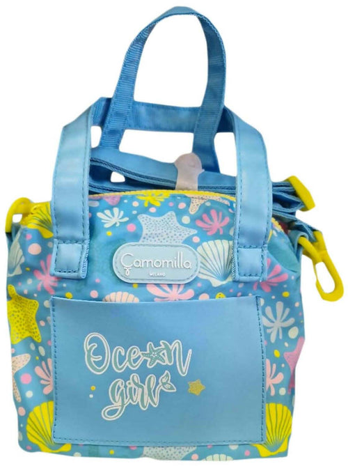 Camomilla Borsetta Bambina Mini Hand Bag Ocean Girl Seven Mini Borsa Con Tracolla Fantasia