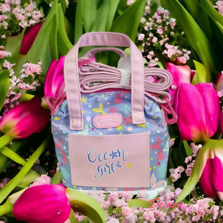 Camomilla Borsetta Bambina Mini Hand Bag Ocean Girl Seven Mini Borsa Con Tracolla Fantasia