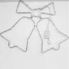 Campane Campanelle 41x60 Cm Luminoso Luci Natale Natalizie Decorazioni Addobbi Illuminazione/Illuminazione per interni/Illuminazione speciale/Catene luminose Trade Shop italia - Napoli, Commerciovirtuoso.it