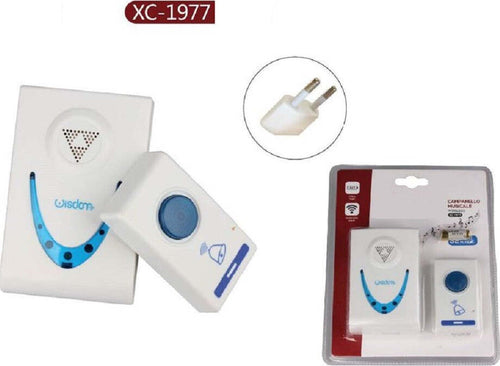 Campanello A Batteria Musicale Universale Wireless A Corrente 32 Melodie Xc-1977 Casa, arredamento e bricolage > Sicurezza e Antifurti > Campanelli Wireless Trade Shop italia - Napoli, Commerciovirtuoso.it