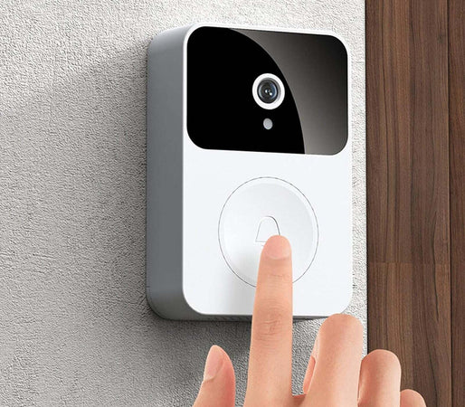 Campanello-Senza-Fili-Citofono-Wireless-Wi-fi-Smart-Videocitofono-Hd-X9