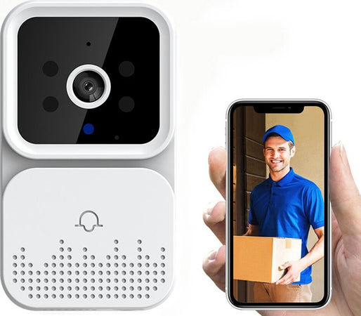 Campanello Video Hd Visione Notturna Wireless Citofono Videocitofono Smart Fai da te/Sicurezza e protezione/Sistemi di sicurezza domestica/Video Campanelli Trade Shop italia - Napoli, Commerciovirtuoso.it
