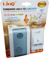 Campanello Wireless A Batteria Senza Fili 32 Melodie Distanza 100mt Casa Porta D8308 Fai da te/Sicurezza e protezione/Sistemi di sicurezza domestica/Video Campanelli Trade Shop italia - Napoli, Commerciovirtuoso.it